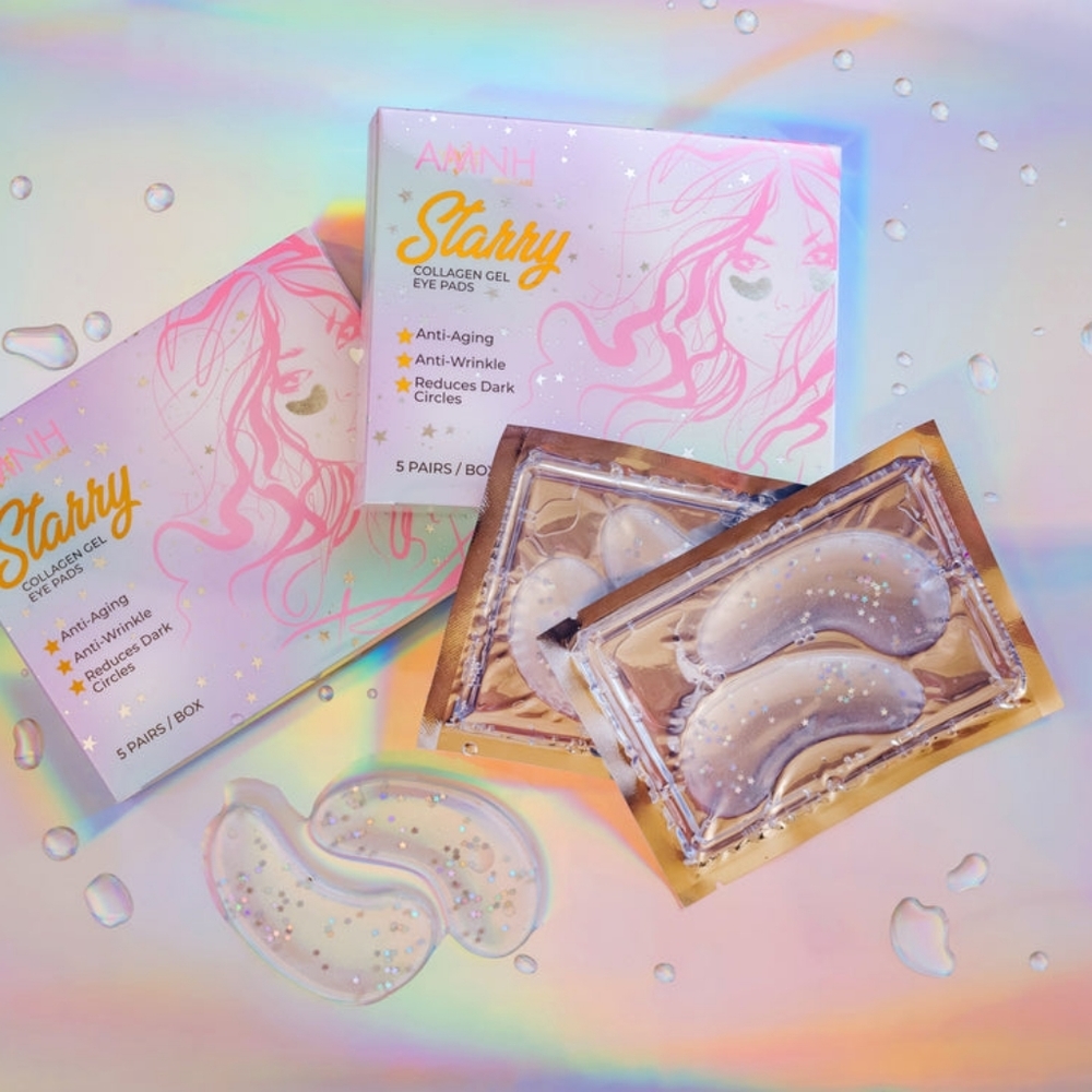 Starry Collagen Gel Eye Pads Aminah Skincare